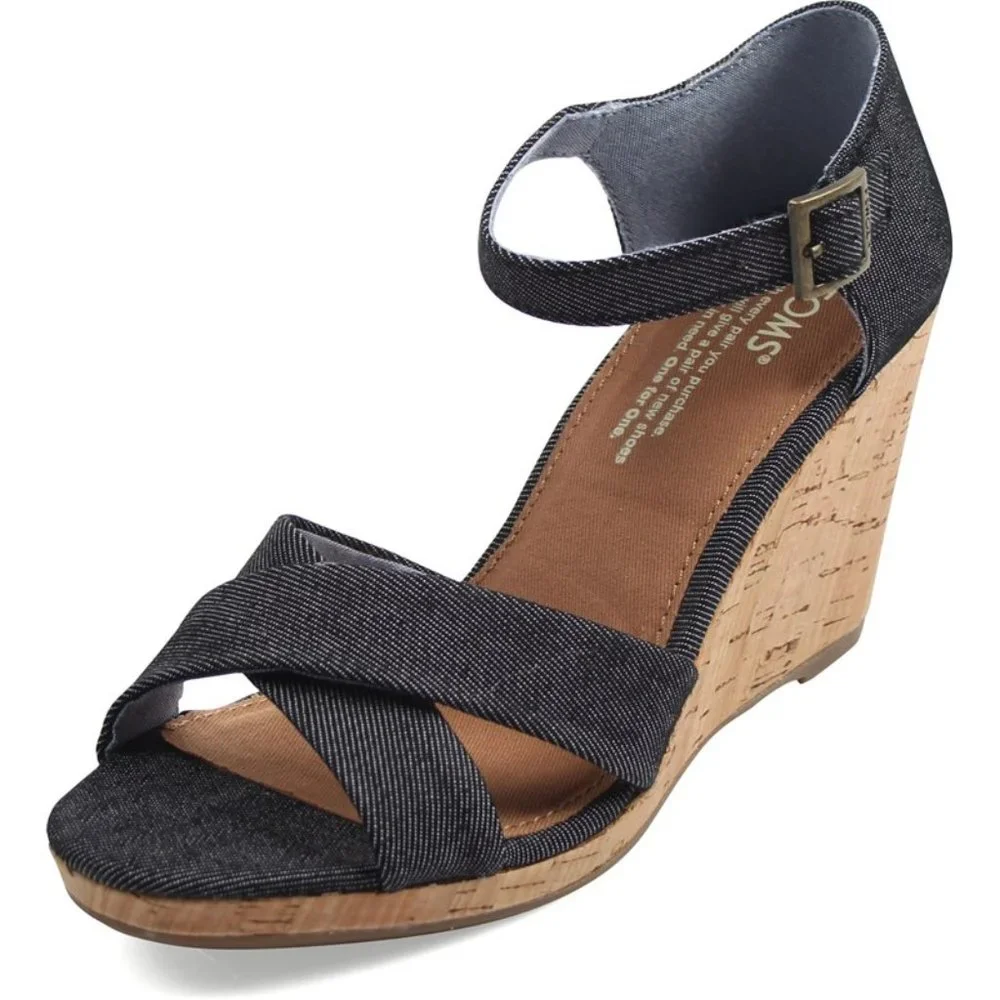 TOMS Sienna Wedge - Picture 1 of 14
